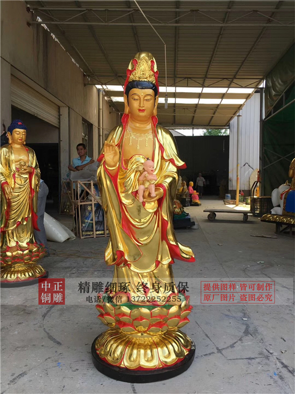 鑄銅觀音佛像雕塑.jpg 鑄銅觀音佛像雕塑.jpg