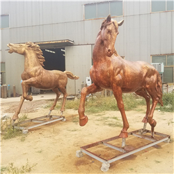 仿古銅馬雕塑 仿古銅馬雕塑