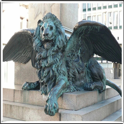 帶翅膀銅獅子 帶翅膀銅獅子