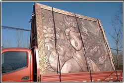 酒店山水銅浮雕 酒店山水銅浮雕