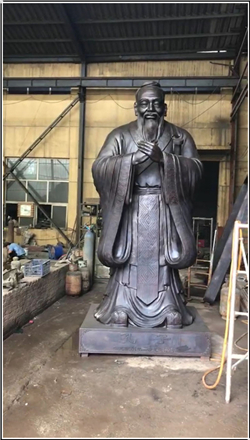 1.5米問禮孔子雕塑 1.5米問禮孔子雕塑