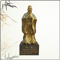 銅雕名人孔子雕塑 銅雕名人孔子雕塑