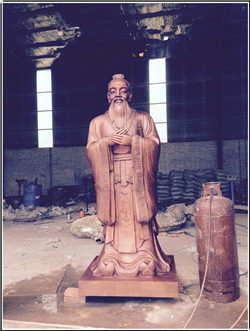 銅雕孔子像雕塑 銅雕孔子像雕塑