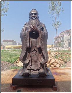 學校孔子銅雕擺放 學校孔子銅雕擺放