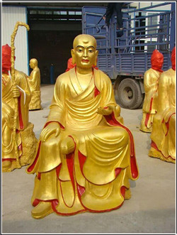 2米十八羅漢銅像 2米十八羅漢銅像