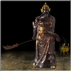 大號(hào)紫銅關(guān)公雕塑鑄造 大號(hào)紫銅關(guān)公雕塑鑄造