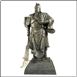 大型銅雕關公鑄造 大型銅雕關公鑄造
