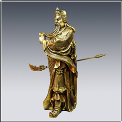 禮品關公銅像鑄造 禮品關公銅像鑄造