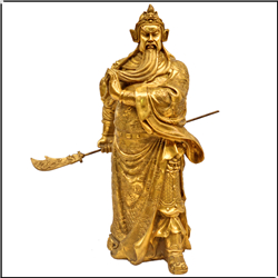 大型純銅關公鑄造 大型純銅關公鑄造