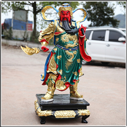 1米3銅關公像 1米3銅關公像