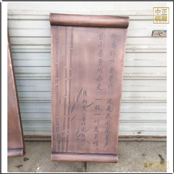 鑄銅關公 鍛銅雕塑圖片