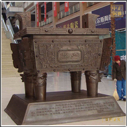 鑄銅關公 定制保定銅鼎雕塑