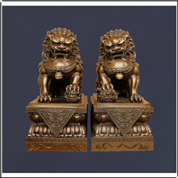 北京銅獅子 北京銅獅子