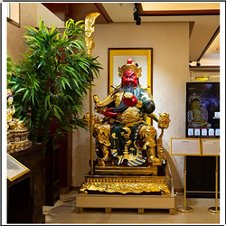 室內鎏金關公銅像 室內鎏金關公銅像