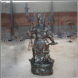 小型室外銅關(guān)公雕塑 小型室外銅關(guān)公雕塑