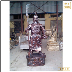 1.6米關(guān)公雕像站像 1.6米關(guān)公雕像站像