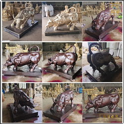 鑄銅關公 6米華爾街銅牛報價