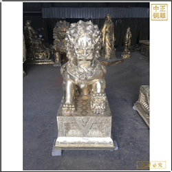 傳統故宮天安門獅子