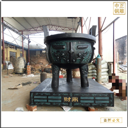 鑄銅關公 大型仿古青銅鼎廠家