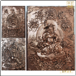 鑄銅關公 制作大型浮雕