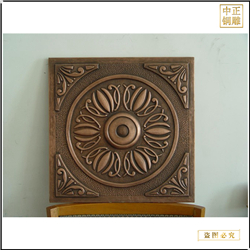 鑄銅關公 鍛銅浮雕廠家