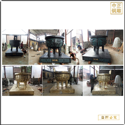 鑄銅關公 銅鼎雕塑鑄造廠家