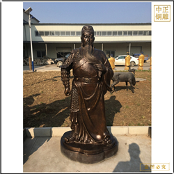 鑄銅關(guān)公 大型關(guān)公銅像定制