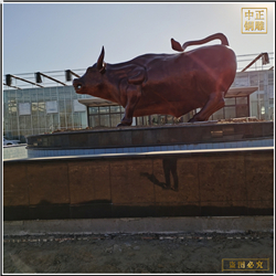鑄銅關(guān)公 大型3米銅牛鑄造報價