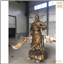 大型鑄銅關公定制 大型鑄銅關公定制