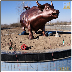 大型廣場華爾街銅牛定制 大型廣場華爾街銅牛定制