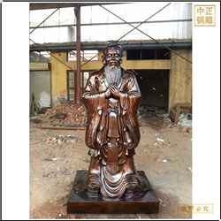 定做孔子銅雕塑鑄造廠家 定做孔子銅雕塑鑄造廠家