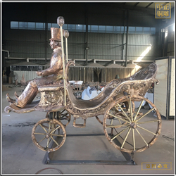 鑄銅關(guān)公 廠家制作步行街人物銅雕塑