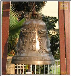 鑄銅關公 銅鐘圖片制作