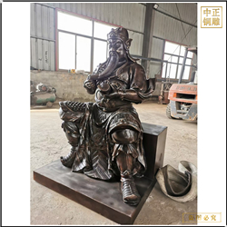 鑄銅關公 供應騎馬銅關公專業廠家