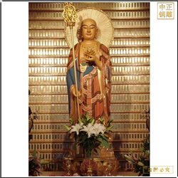 鑄銅關公 1.8米高純鑄銅地藏王菩薩