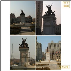 鑄銅關公 小區雕塑鑄造廠