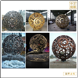 鑄銅關公 城市廣場風水球雕塑鑄造