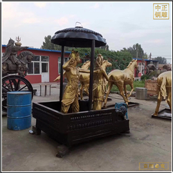 鑄銅關(guān)公 西方人雕像鑄造