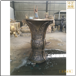 鑄銅關(guān)公 鼎盛千秋銅鼎加工鑄造廠