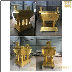 鑄銅關(guān)公 銅鼎鑄造工藝