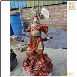 鑄銅關公 純銅銅關公廠家