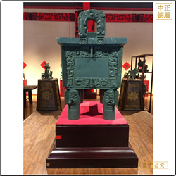 鑄銅關公 景區定制銅鼎價格