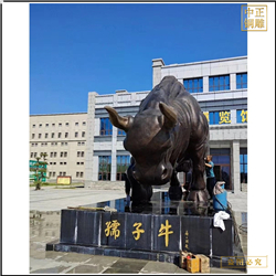 鑄銅關公 大號商業街步行街銅雕塑