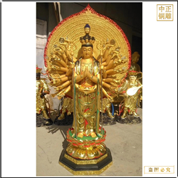 2.6米千手觀音佛像 2.6米千手觀音佛像