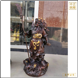 鑄銅關(guān)公 銅關(guān)公鑄造廠家
