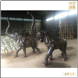 酒店別墅門口銅雕大象生產(chǎn)廠 酒店別墅門口銅雕大象生產(chǎn)廠