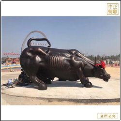 鑄銅關公 1.5米華爾街銅牛雕塑生產廠