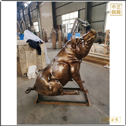廣場(chǎng)銅豬雕塑鑄造價(jià)格 廣場(chǎng)銅豬雕塑鑄造價(jià)格