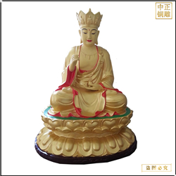 鑄銅關公 8.8寸立地藏王