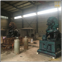 鑄銅關公 各種尺寸故宮銅獅子鑄造